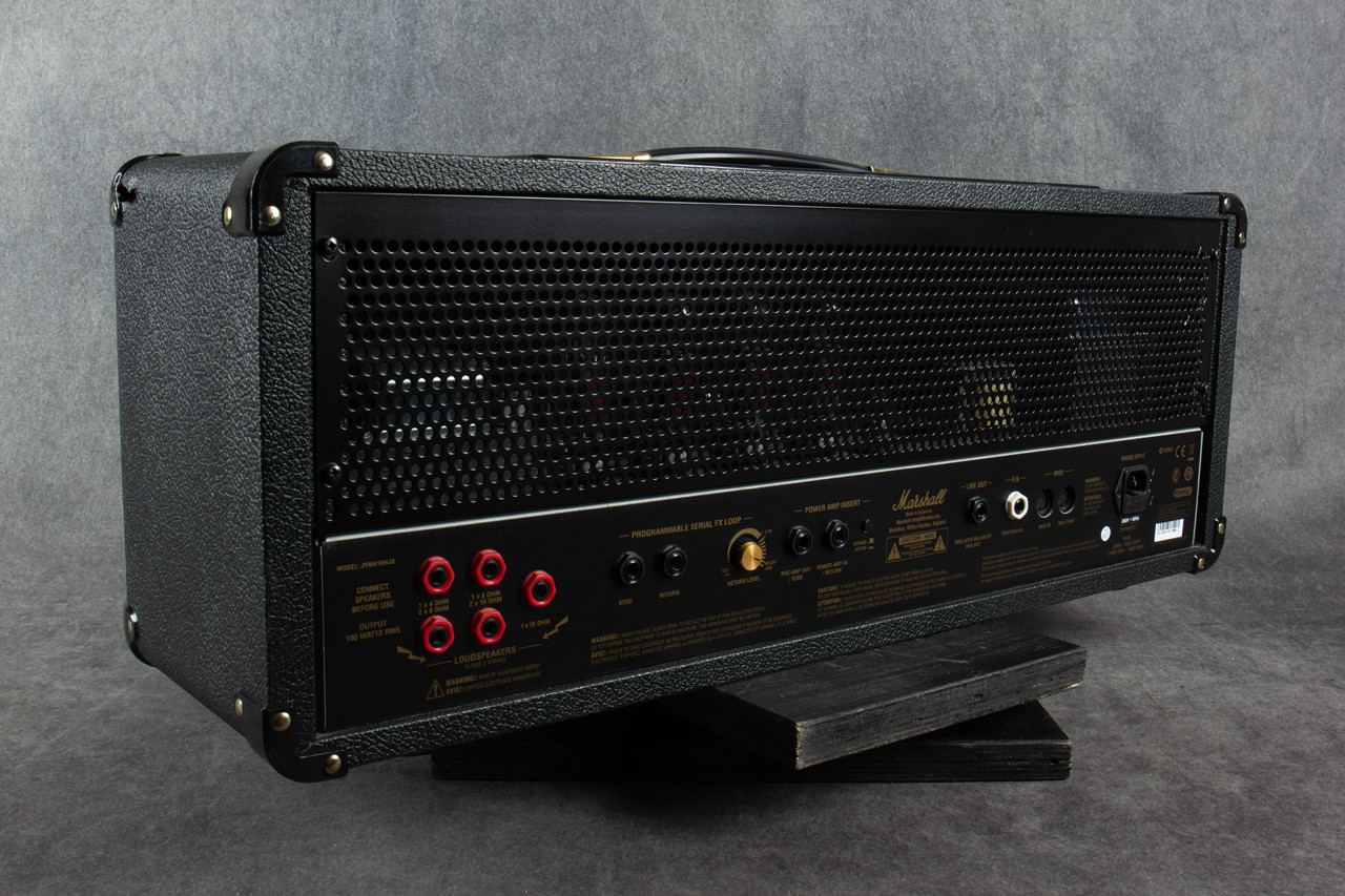 Marshall Joe Satriani JVM410HJS Head Footswitch 2nd Hand Rich Tone Music marshall-joe-satriani-jvm410hjs-head-footswitch-2nd-hand-rich-tone-music