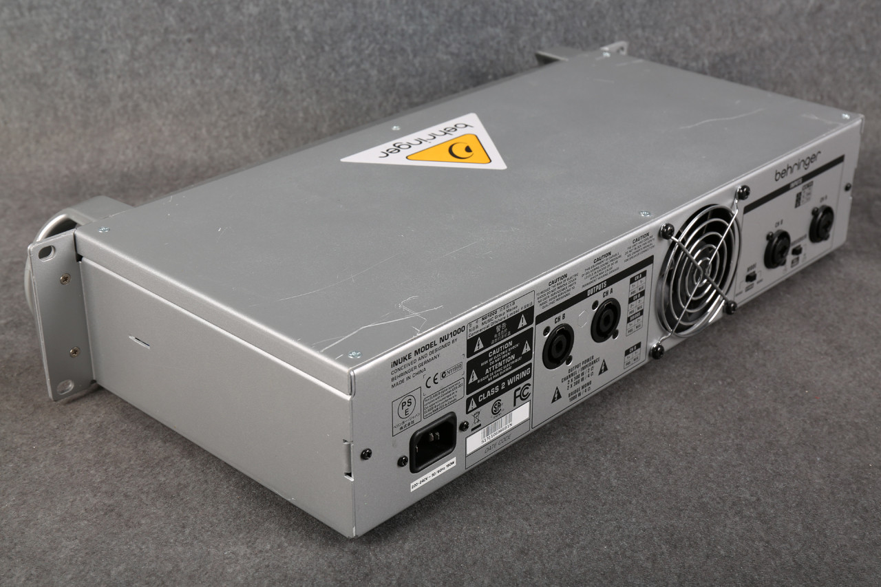Behringer iNUKE NU1000 Power Amplifier 2nd Hand | Rich Tone Music