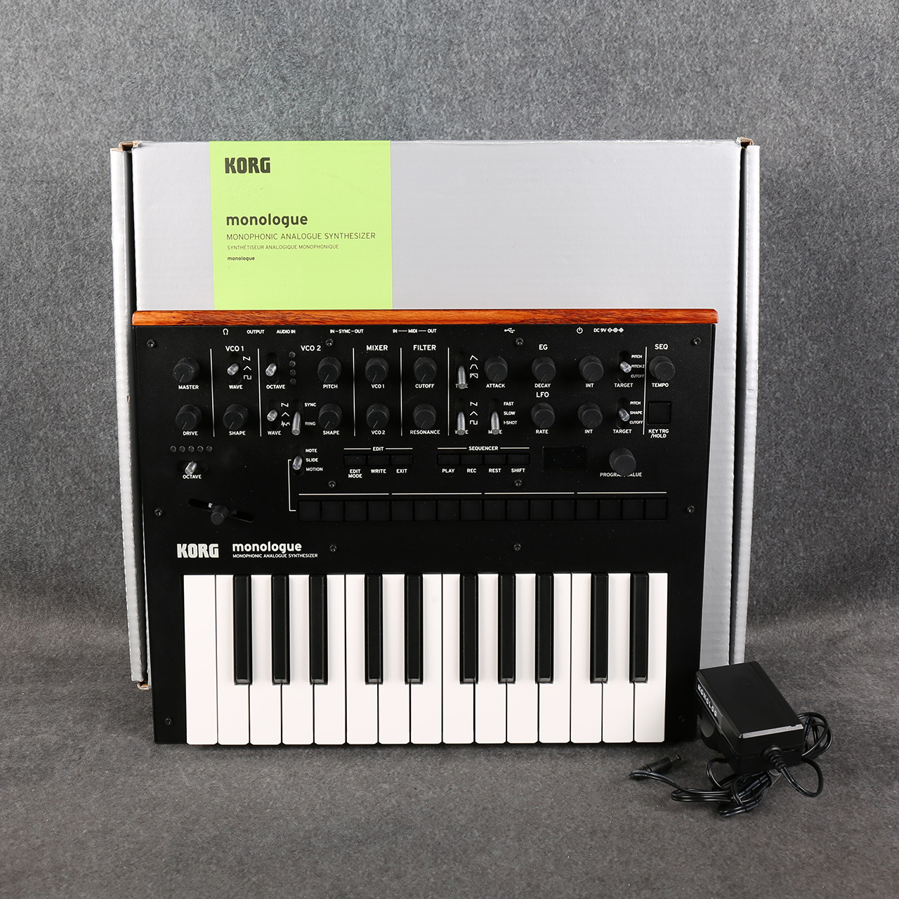Korg Monologue Monophonic Analog Synthesizer Black 2nd Hand | Rich