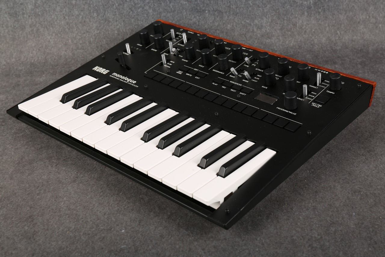 Korg Monologue Monophonic Analog Synthesizer Black 2nd Hand | Rich