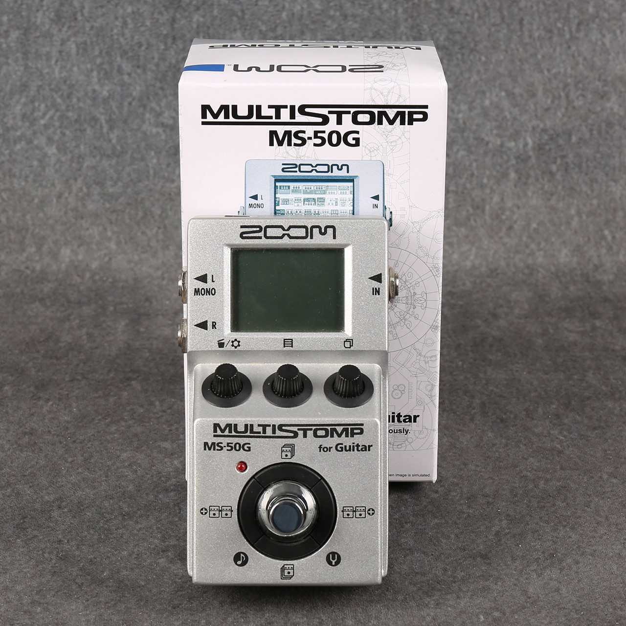 Zoom Multi Stomp Ms-50g Battery Zoom Multistomp Replacement Knobs