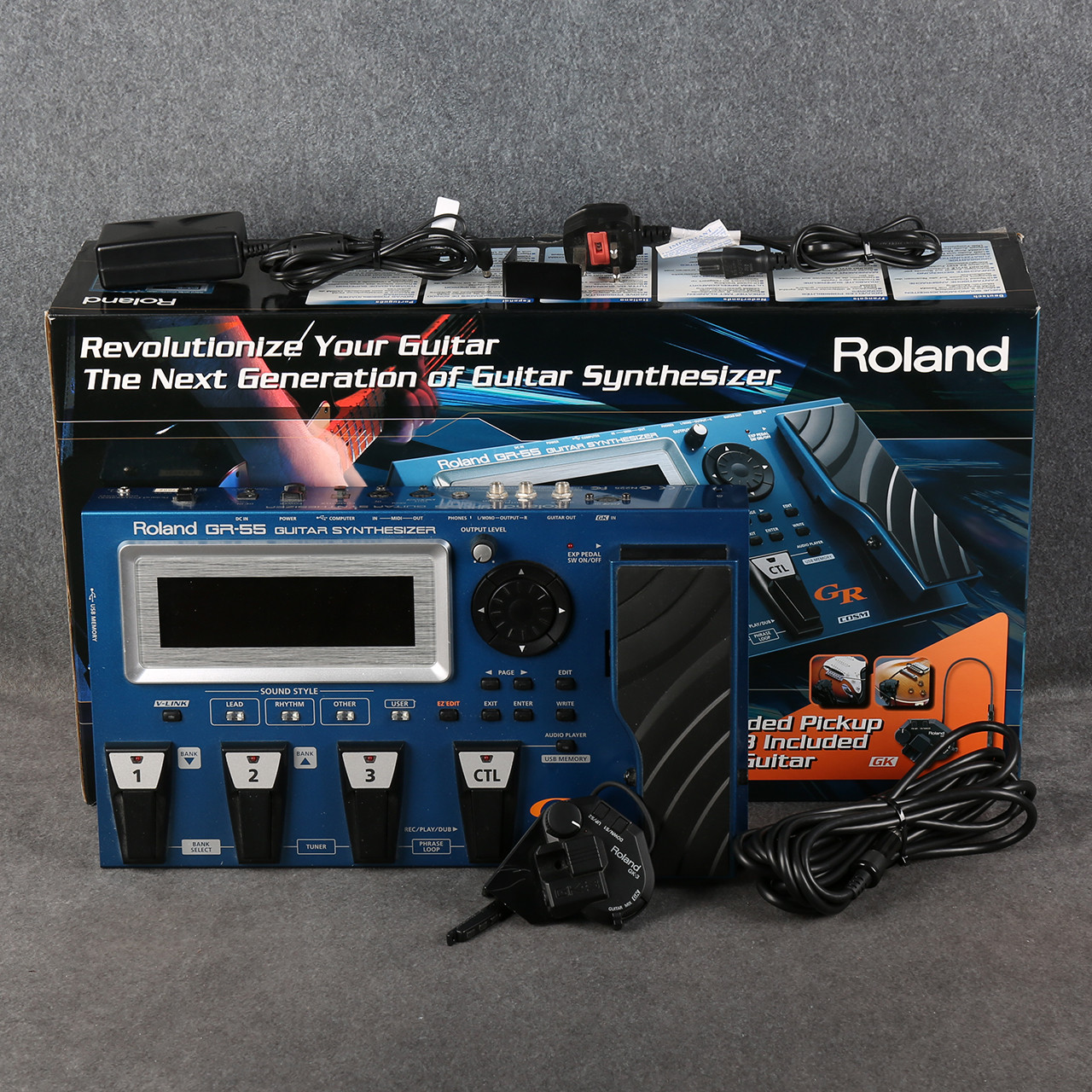 Roland GR-55 Guitar Synth System GK-3 Divided Pickup 2nd