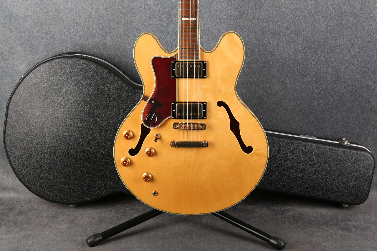 Epiphone Sheraton II Left Handed Natural 2nd Hand | Rich Tone Music