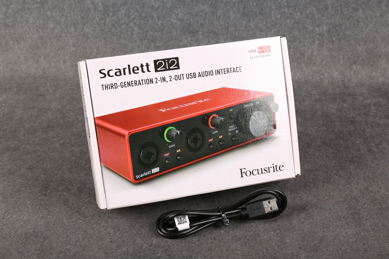 Focusrite Scarlett 2i2 3rd Gen USB Audio Interface 2nd Hand | Rich