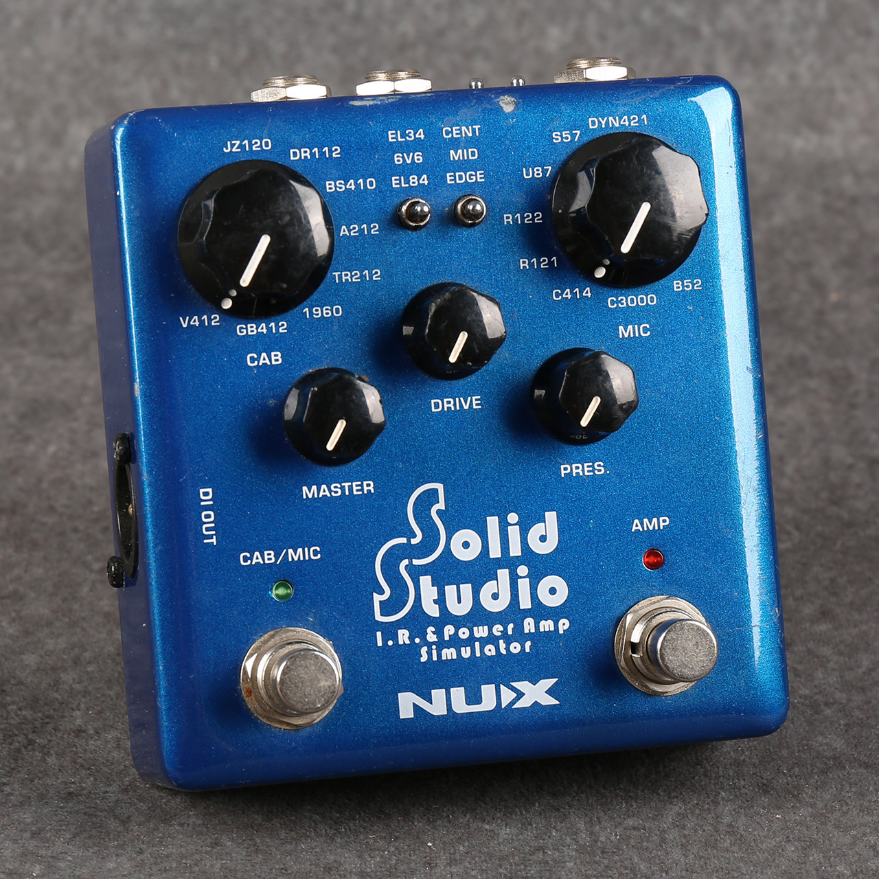 Simulador De Amplificador Y Altavoz NUX NSS-5 - 8 Simulaciones, USB, Para Guitarra