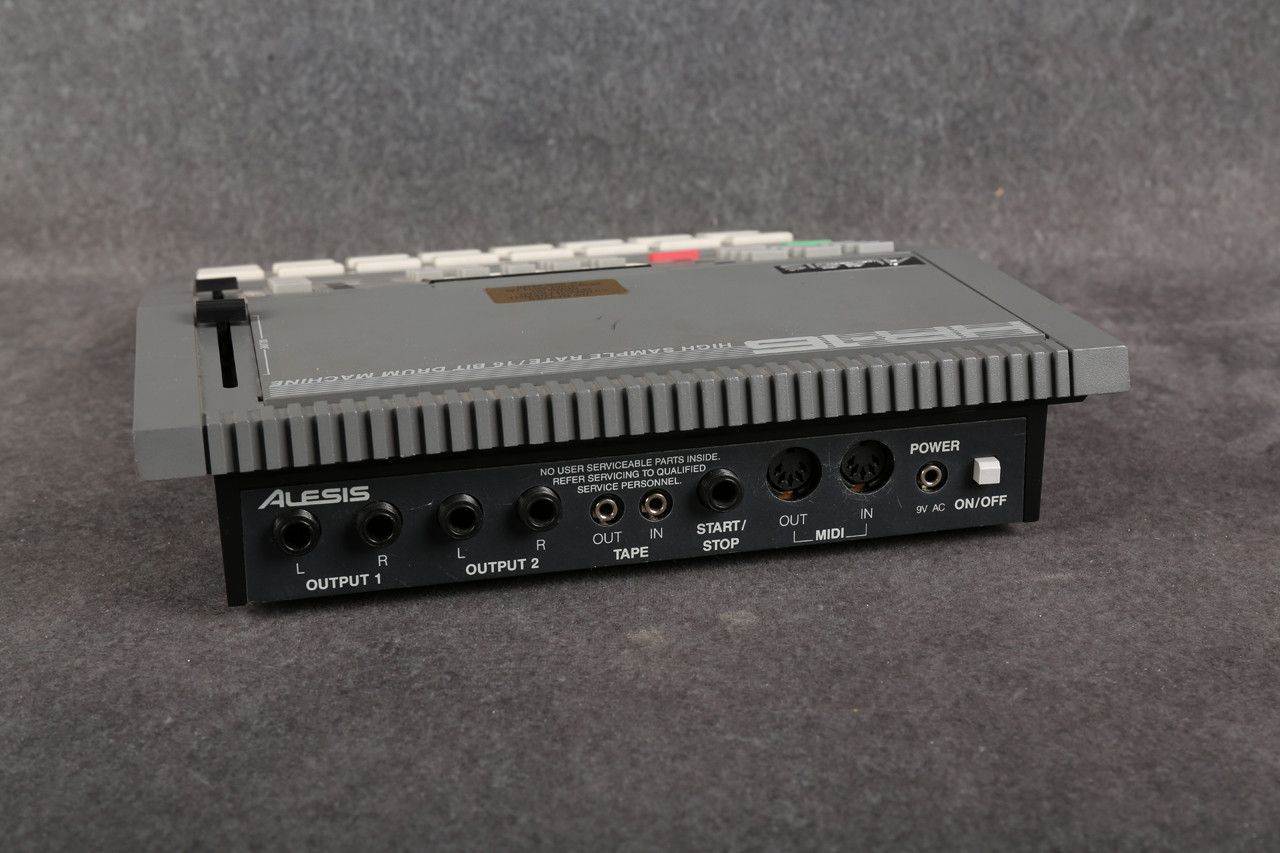Alesis HR16 Drum Machine PSU 2nd Hand Rich Tone Music