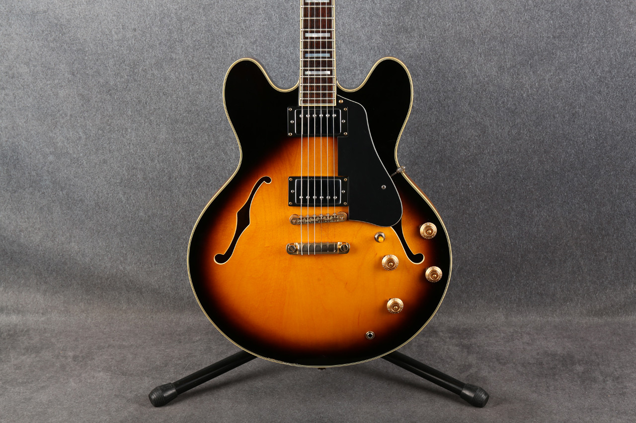 Washburn HB-35 Hollow Body Electric Guitar Sunburst 2nd Hand