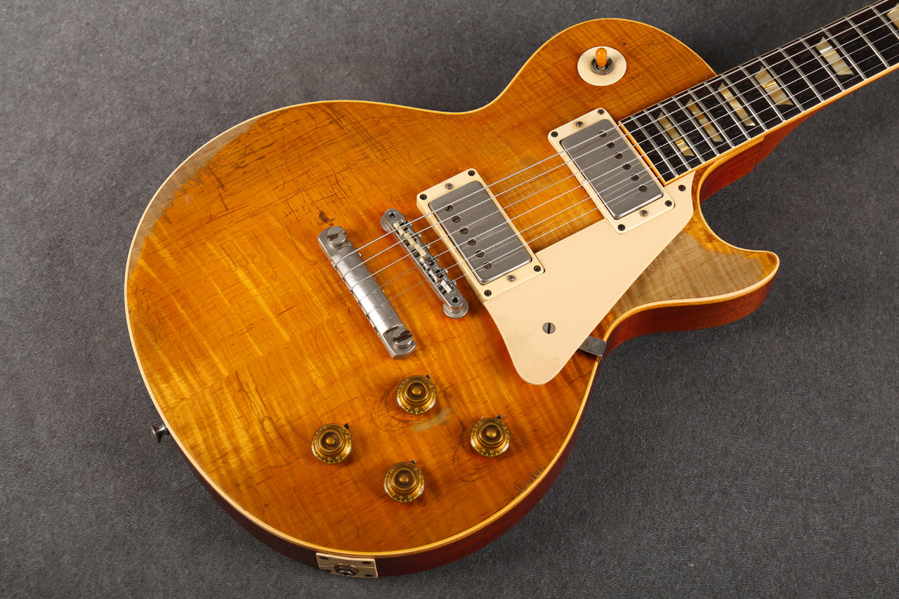 ⭐︎Aged & Relic LesPaul Custom replica ⭐︎ Gibson Custom Shop 1958 Les Paul Standard Custom Heavy Relic 2nd