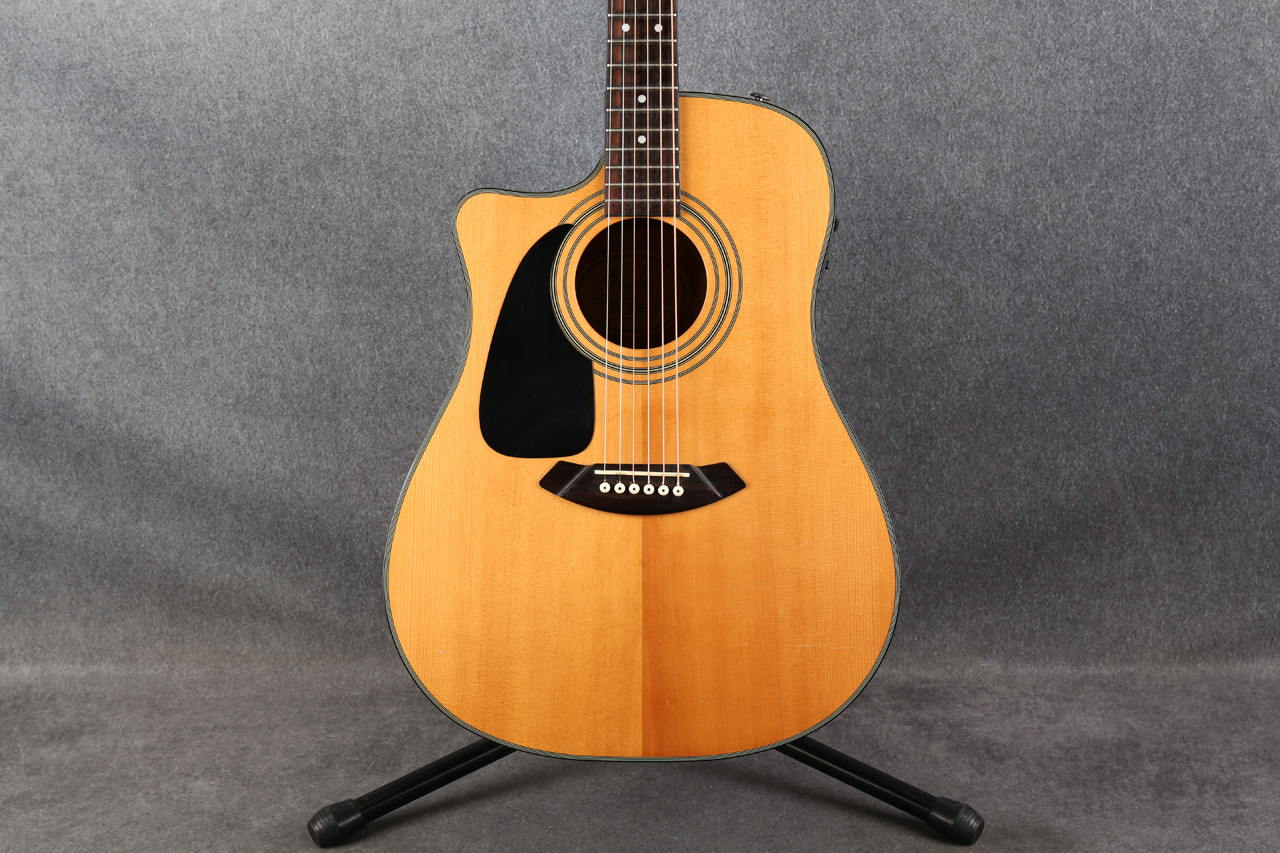 美品 フェンダー CD-100CE L/H NAT エレアコ ギター 左用 美品