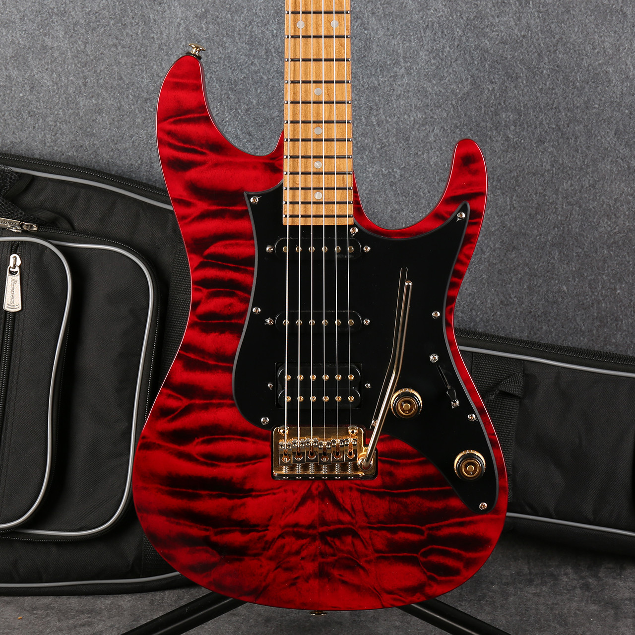 Ibanez SLM10‑TRM Scott LePage Signature Ibanez SLM10-TRM Scott LePage Signature Transparent Red Matte 2nd