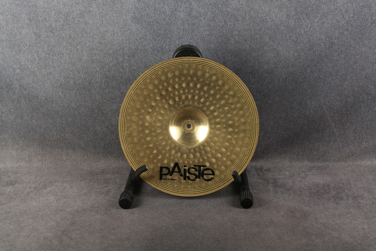 Crash Cymbal Sign Paiste 101 Brass 16 Inch Crash Cymbal 2nd Hand | Rich Tone Music
