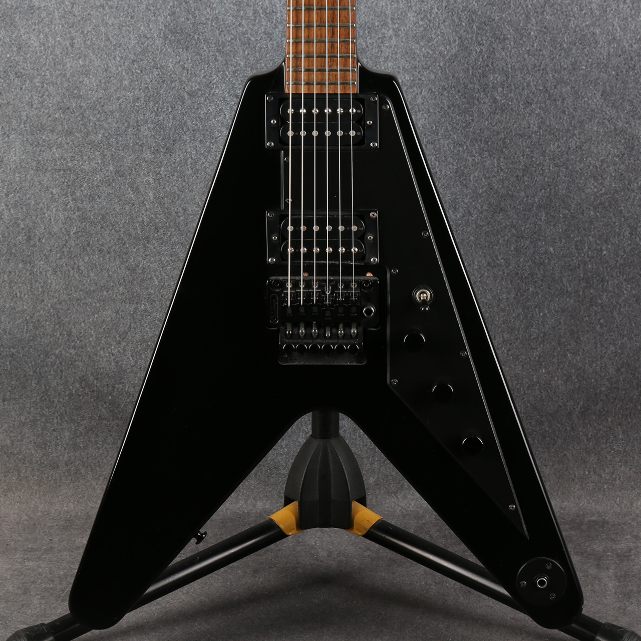 Epiphone Goth 58 Flying V Floyd Rose Pitch Black 2nd Hand | Rich