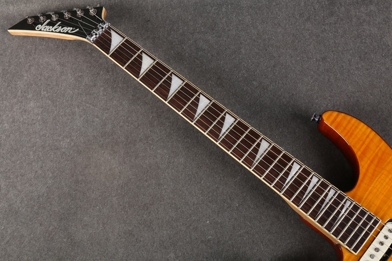 Jackson DK2L Dinky Left Handed Made in Japan Amber 2nd Hand | Rich