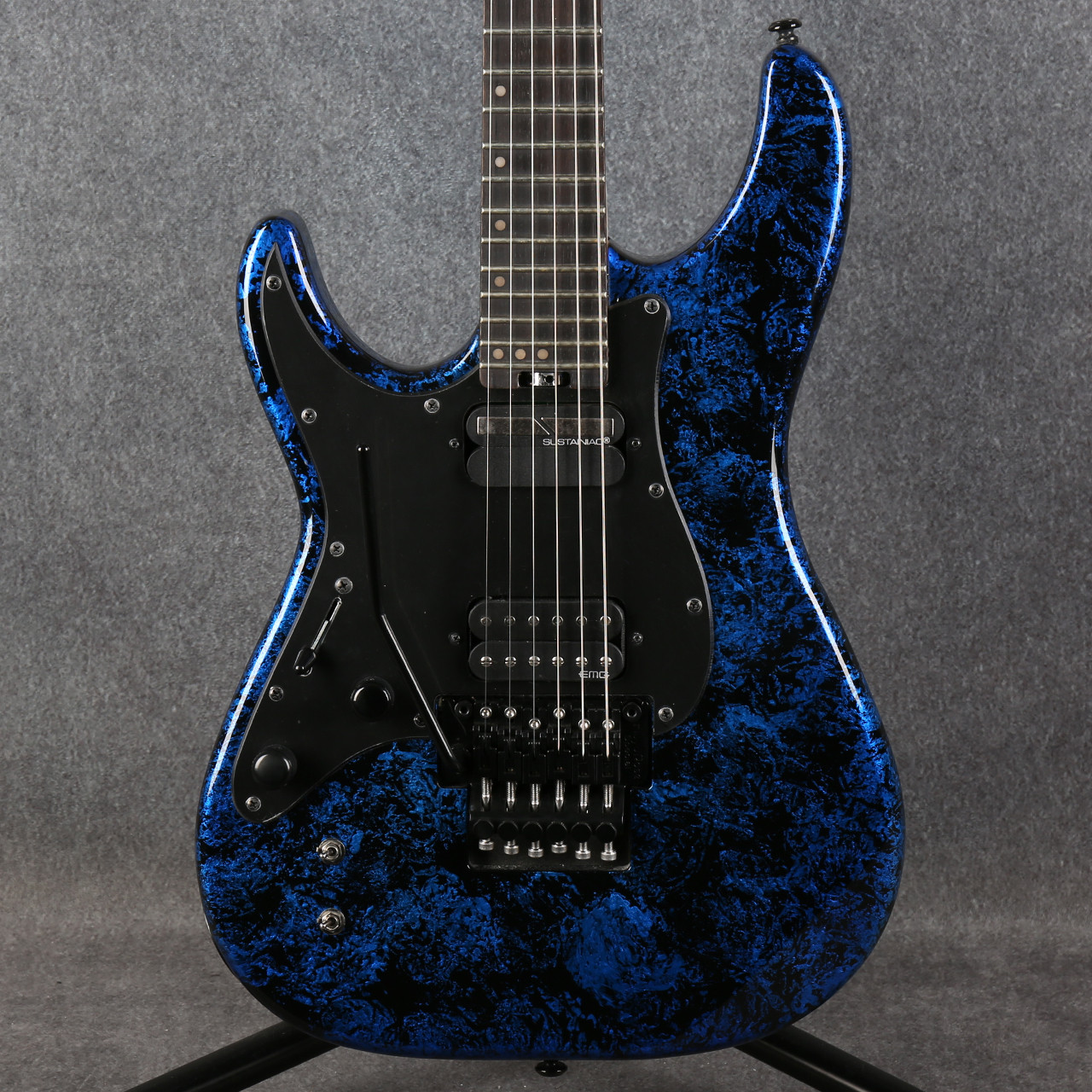 Schecter Sun Valley Super Shredder FR S Left Handed Blue Reign 2nd