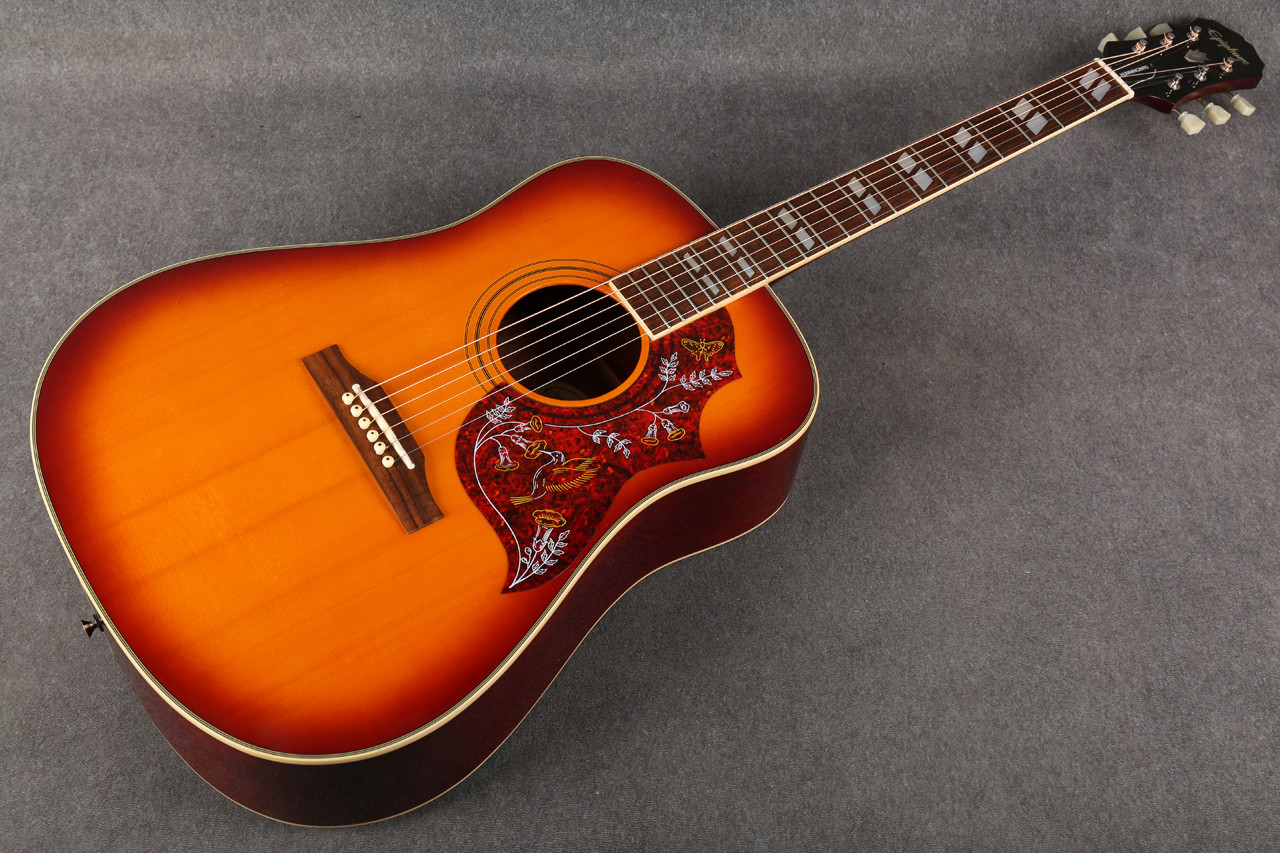 Epiphone Hummingbird AV Made in Korea Cherry Sunburst 2nd Hand