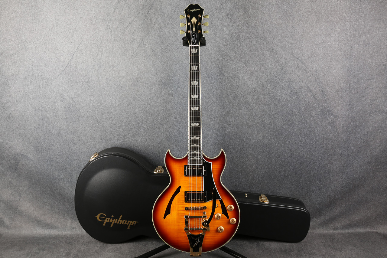 Epiphone Ltd Ed Johnny A. Signature Custom Outfit Sunset Glow 2nd