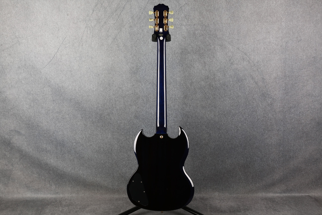 Epiphone Limited Edition G-400 Deluxe Pro Trans Blue 2nd Hand