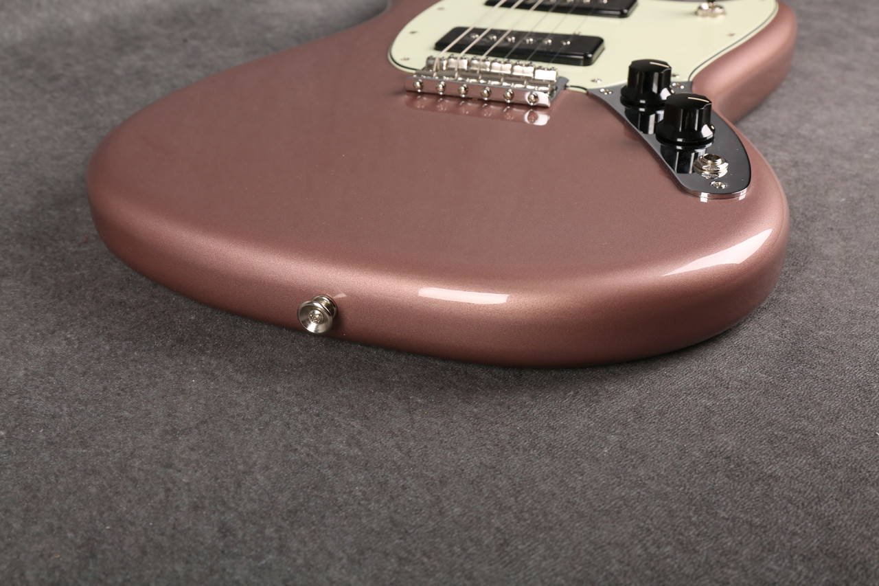 Fender Player Mustang 90 Burgundy Mist Metallic Ex Demo | Rich