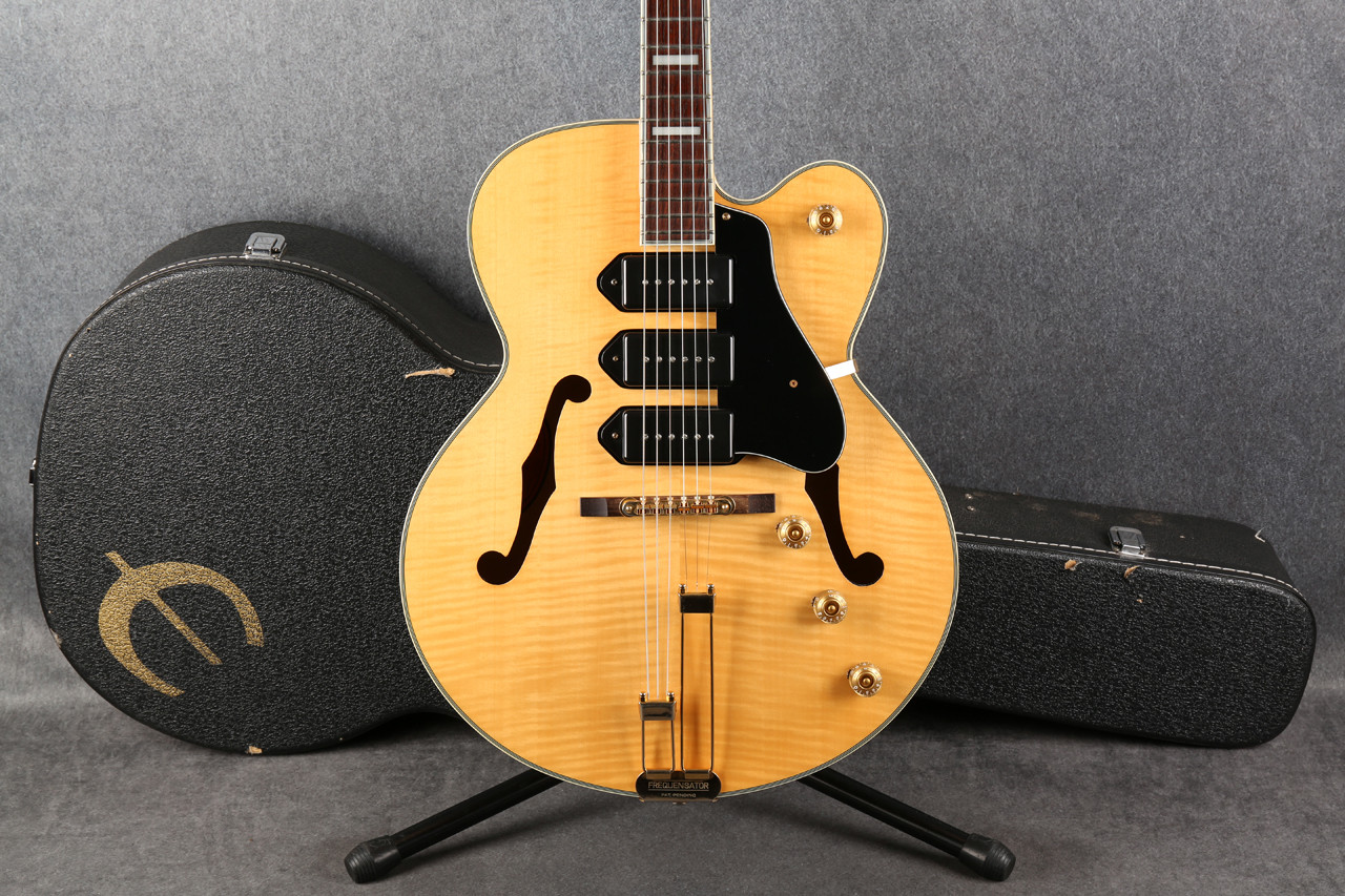Epiphone Zephyr Blues Deluxe Natural 2nd Hand | Rich Tone Music