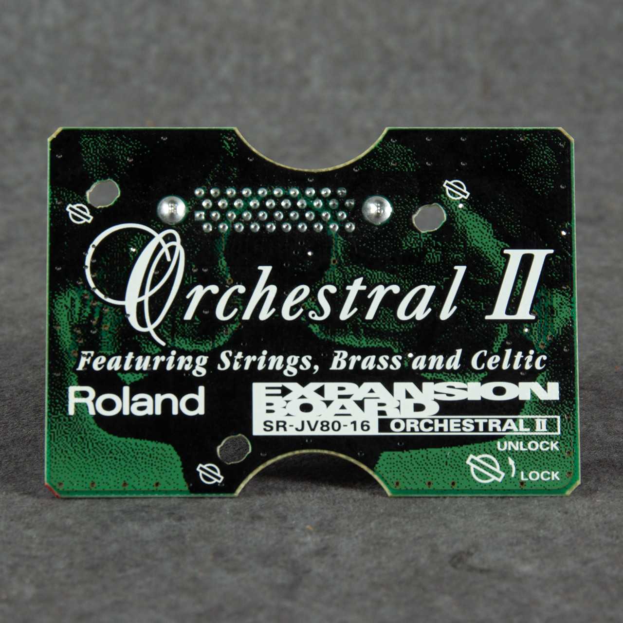 在庫新作Roland EXPANSION BOARD SR-JV80-16 ORCHESTRAL II MADE in JAPAN オーケストラ2 サウンドモデュール エクスパンションボード 000W175 音源モジュール