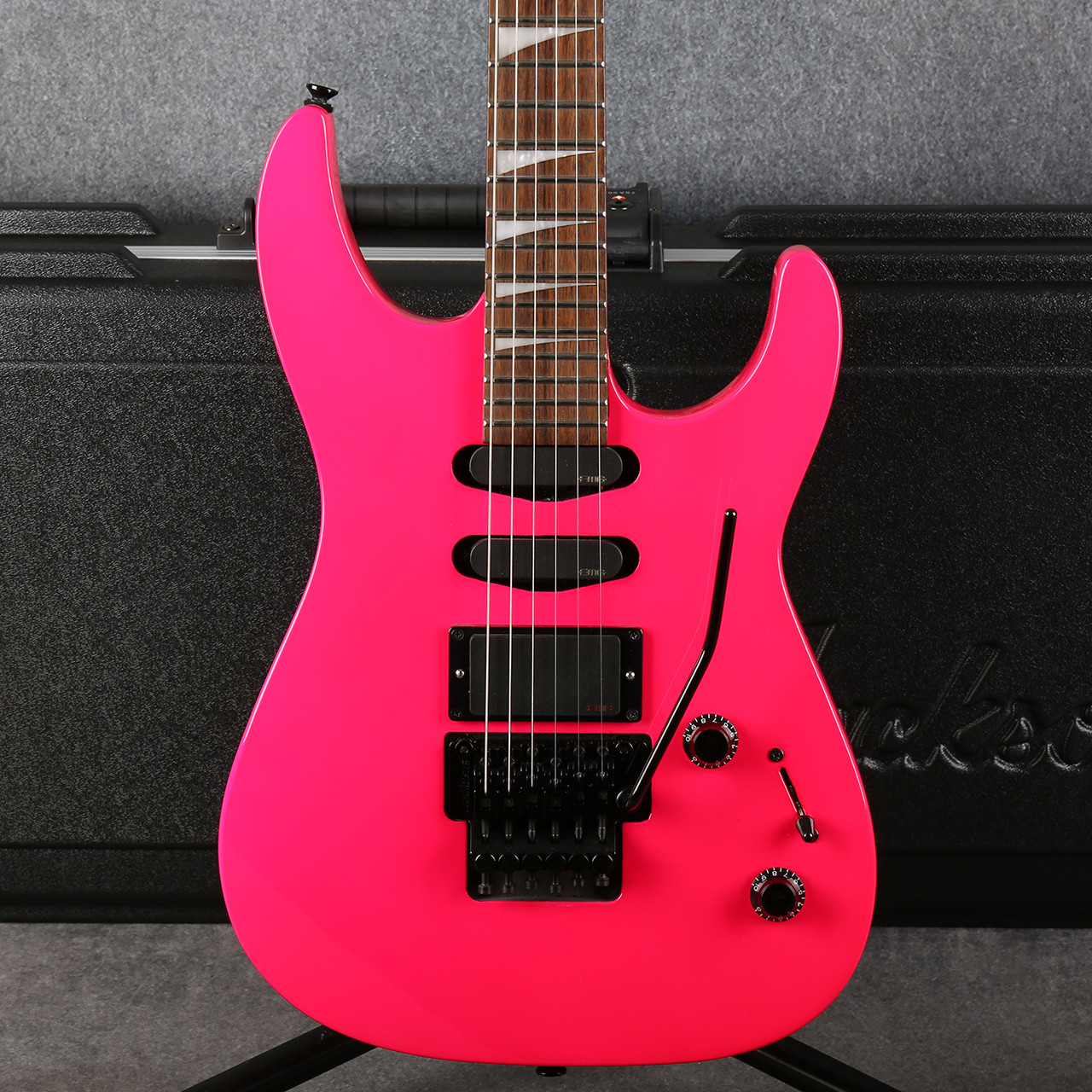 Jackson X Series Dinky DK3XR HSS EMG Pickups Neon Pink 2nd Hand