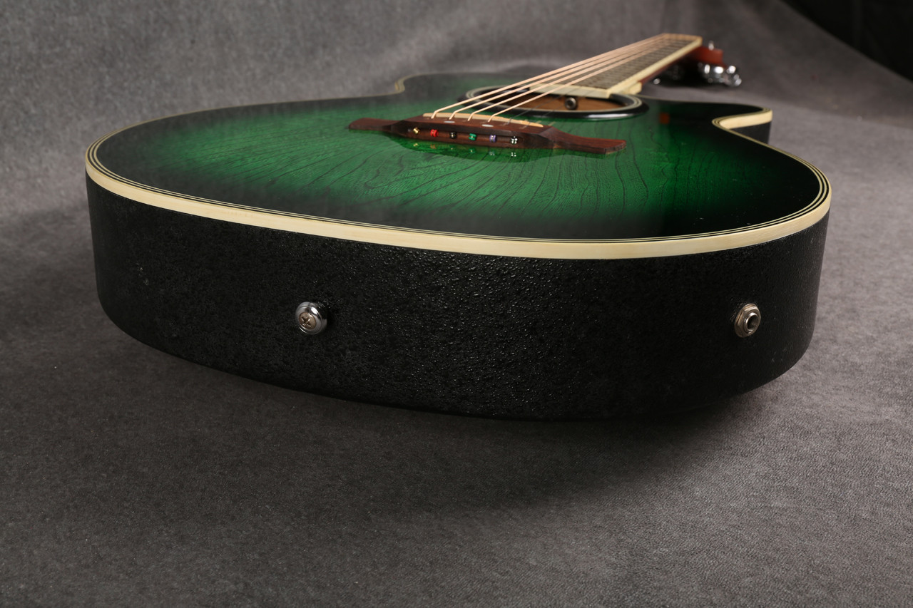 Crafter FX550EQ Roundback Electro Acoustic Green Burst 2nd Hand