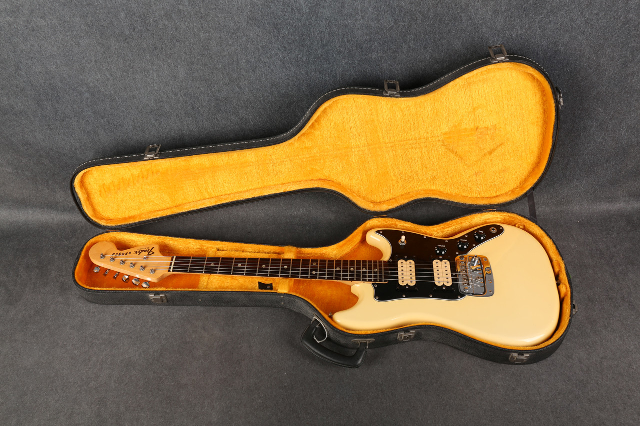 Fender 1978 Bronco DiMarzio Super Distortions White 2nd Hand