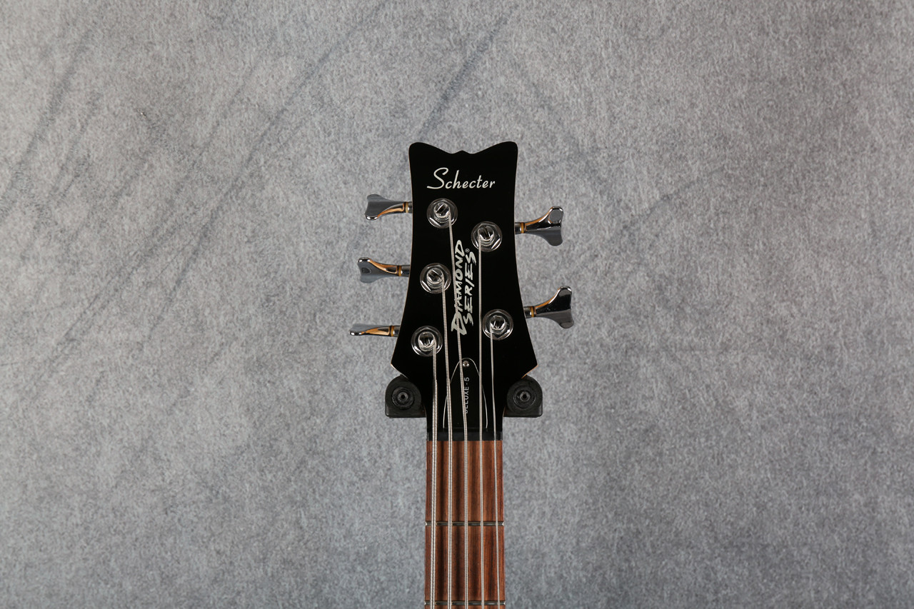 Schecter Diamond Series Stiletto Deluxe-5 Bass Black 2nd Hand