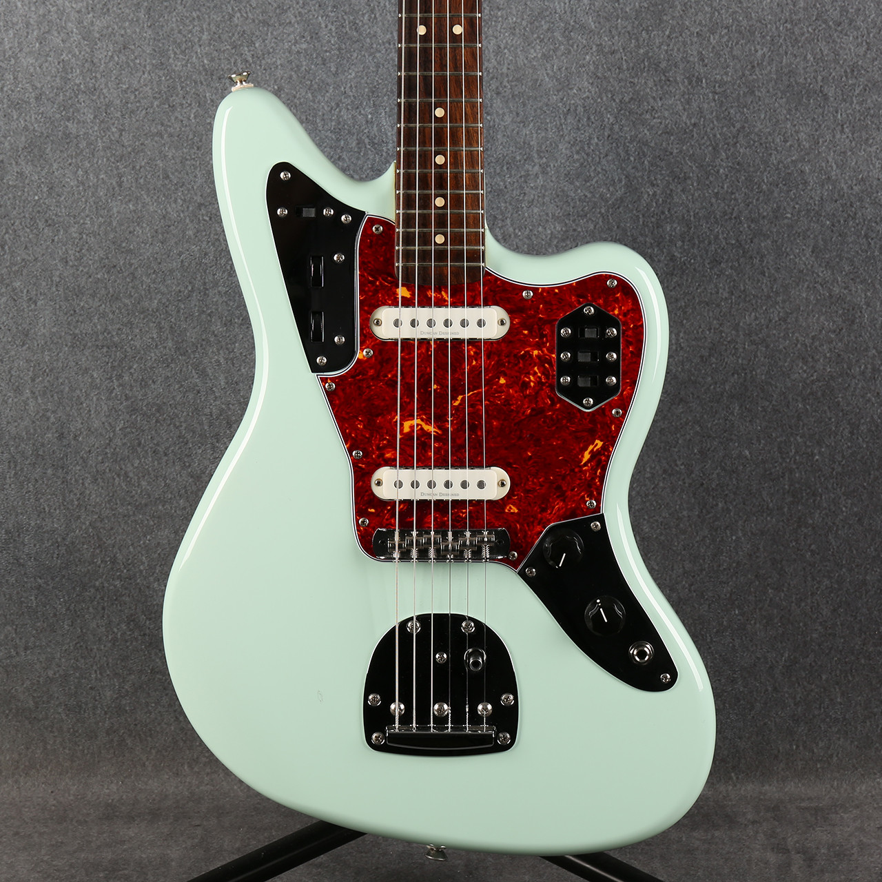 Squier Vintage Modified Jaguar Surf Green 2nd Hand | Rich Tone Music