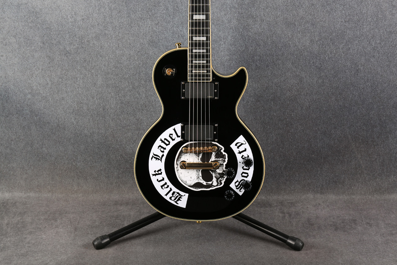 Epiphone Les Paul Custom EMG Pickups Ebony 2nd Hand | Rich Tone Music