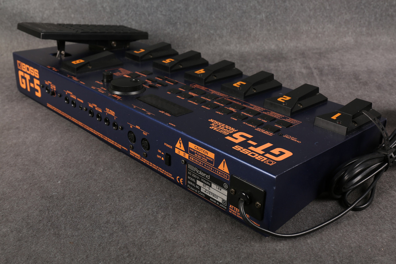 Boss GT5 Guitar Effects Processor 2nd Hand Rich Tone Music
