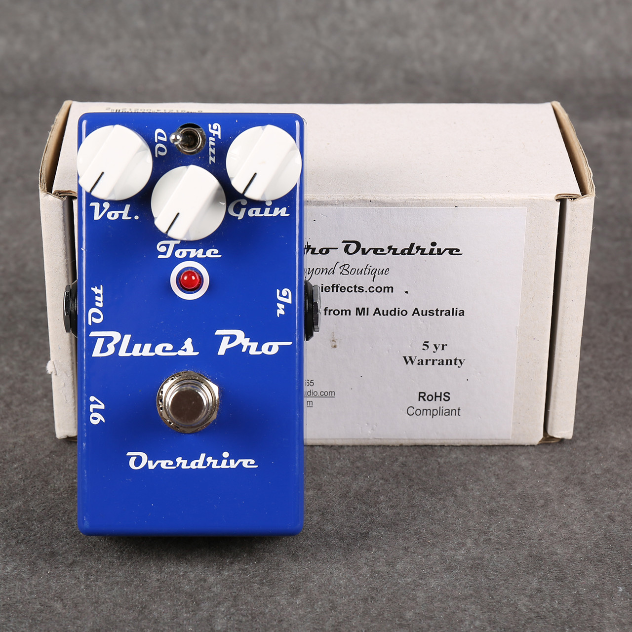 MI MI AUDIO Blues Pro Overdrive V1 オーバードライブ・エフェクター