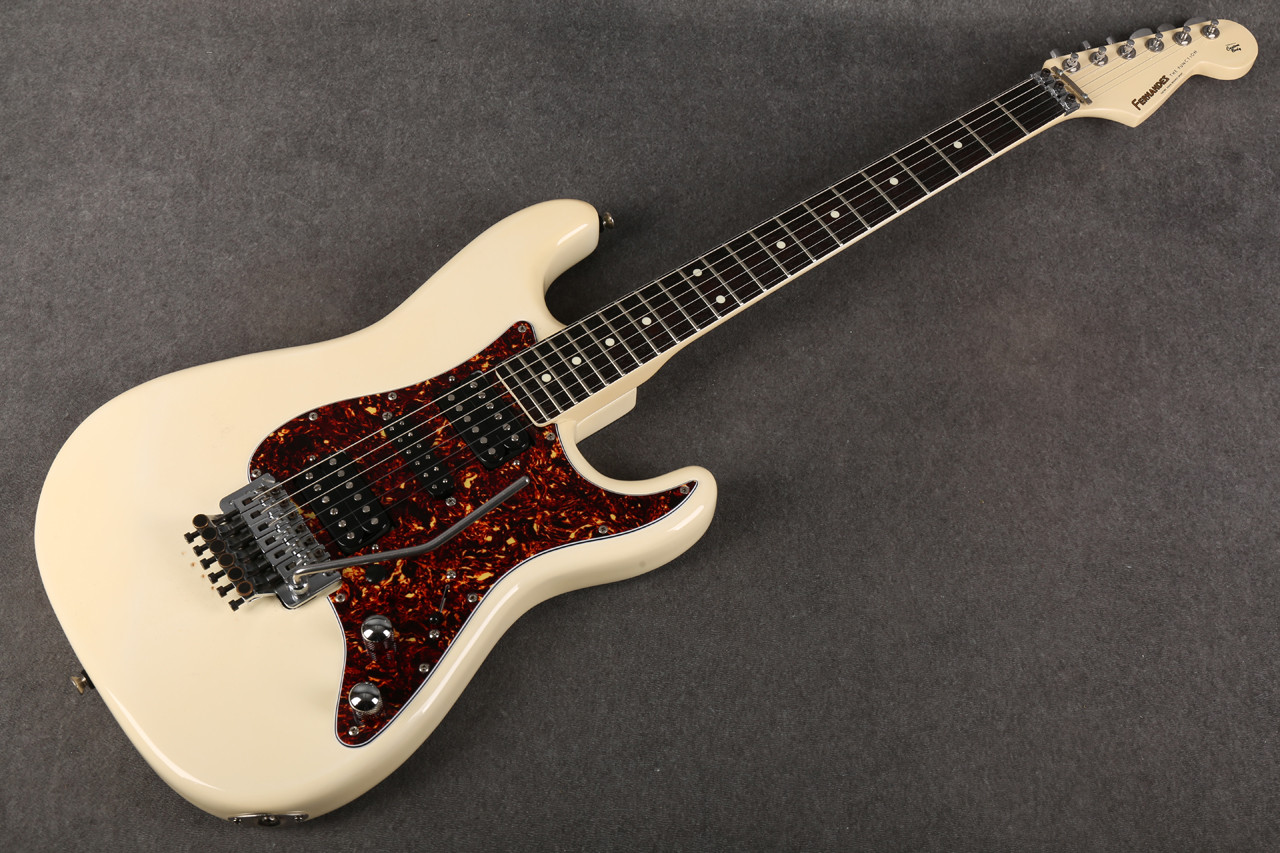 Fernandes Floyd Rose タイプ Fernandes The Function HSH Floyd Rose White 2nd Hand | Rich Tone Music