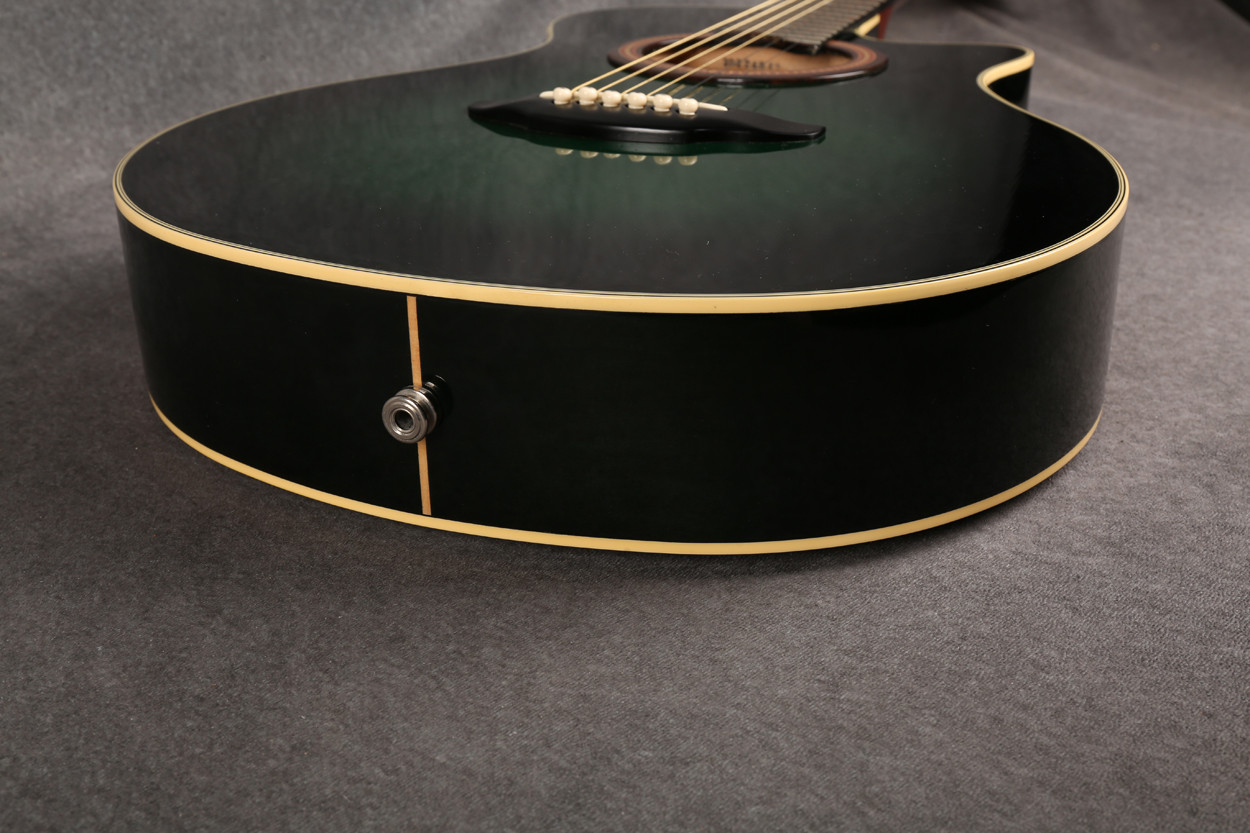 Yamaha APX-6A Electro Acoustic Green Burst 2nd Hand | Rich Tone Music