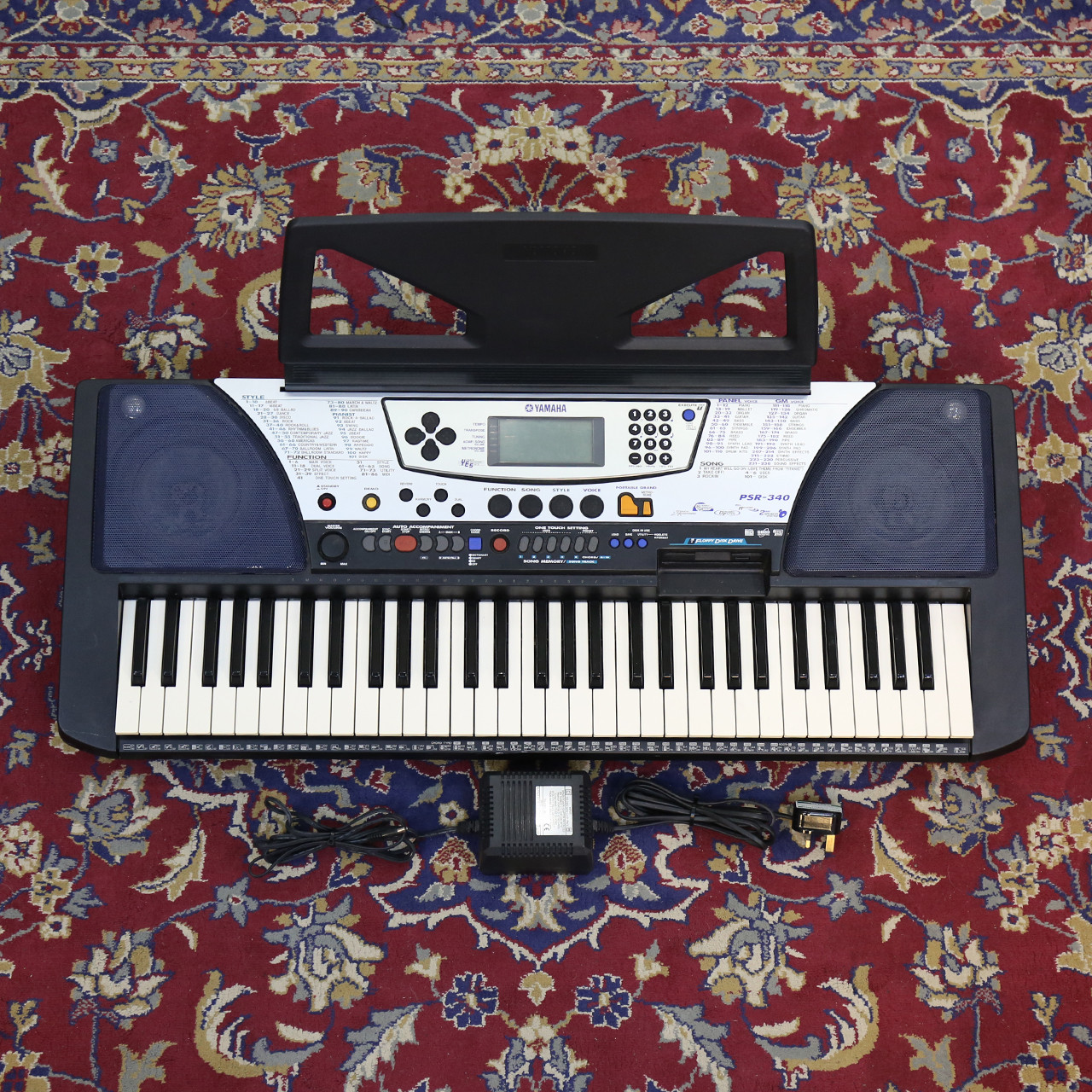 Yamaha PSR-340 Keyboard PSU 2nd Hand | Rich Tone Music
