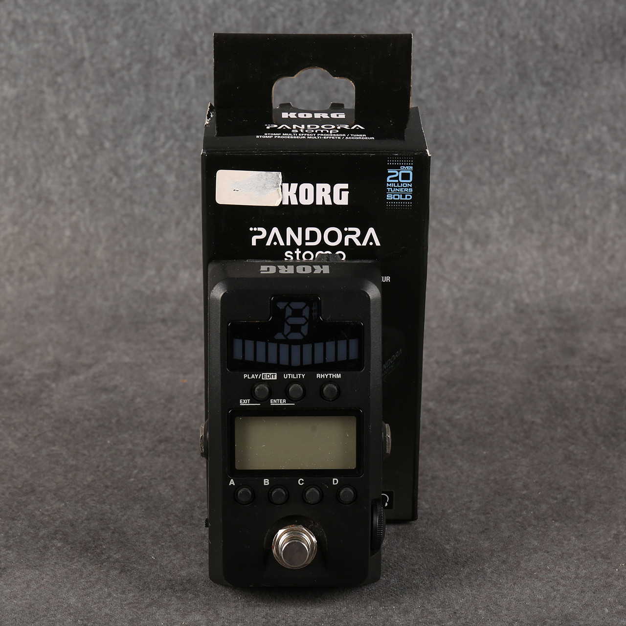 KORG PANDORA STOMP 新品 PANDORA stomp - STOMP MULTI EFFECT PROCESSOR/TUNER | KORG (USA)