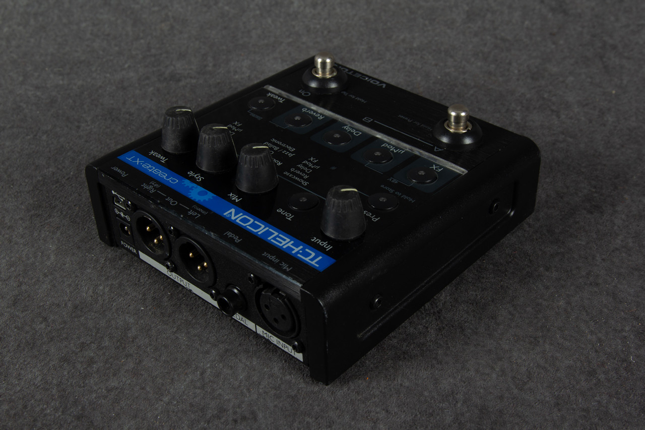 TC Helicon Create XT Voicetone Pedal 2nd Hand | Rich Tone Music
