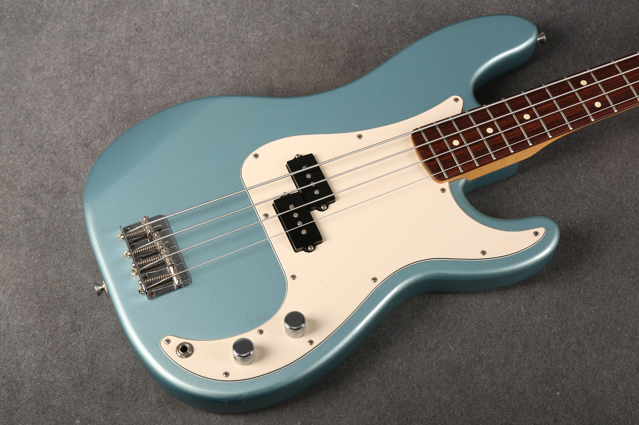 Fender Mexican Standard Precision Bass Blue Agave 2nd Hand | Rich