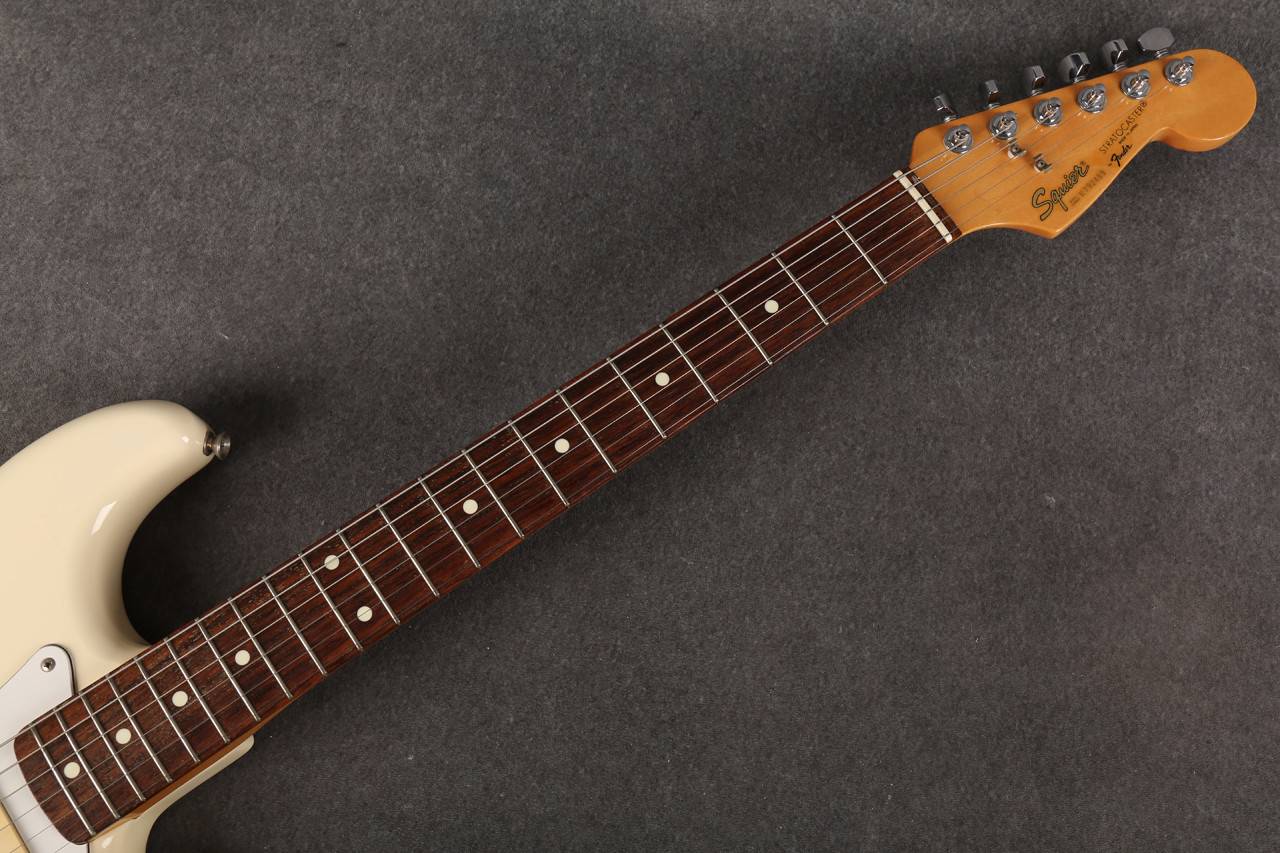 Squier 1984-86 E Series Stratocaster Made in Japan Arctic White
