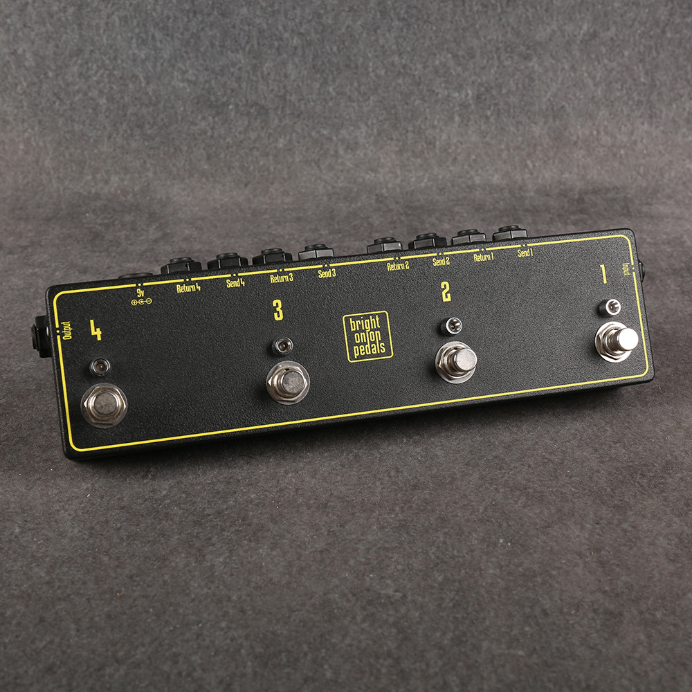 Bright Onion Pedals 4 Button Switcher 2nd Hand | Rich Tone Music