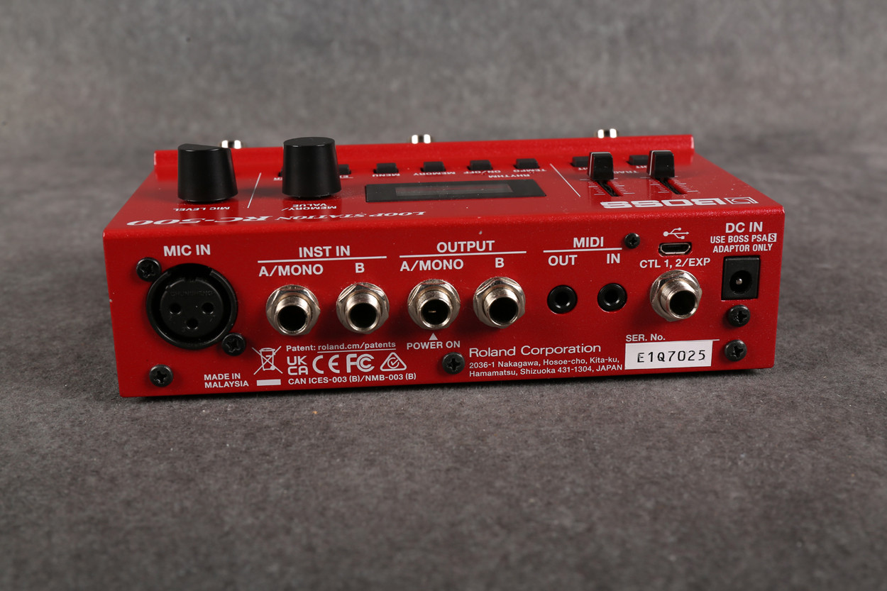 Boss RC-500 Loop Station 2nd Hand | Rich Tone Music