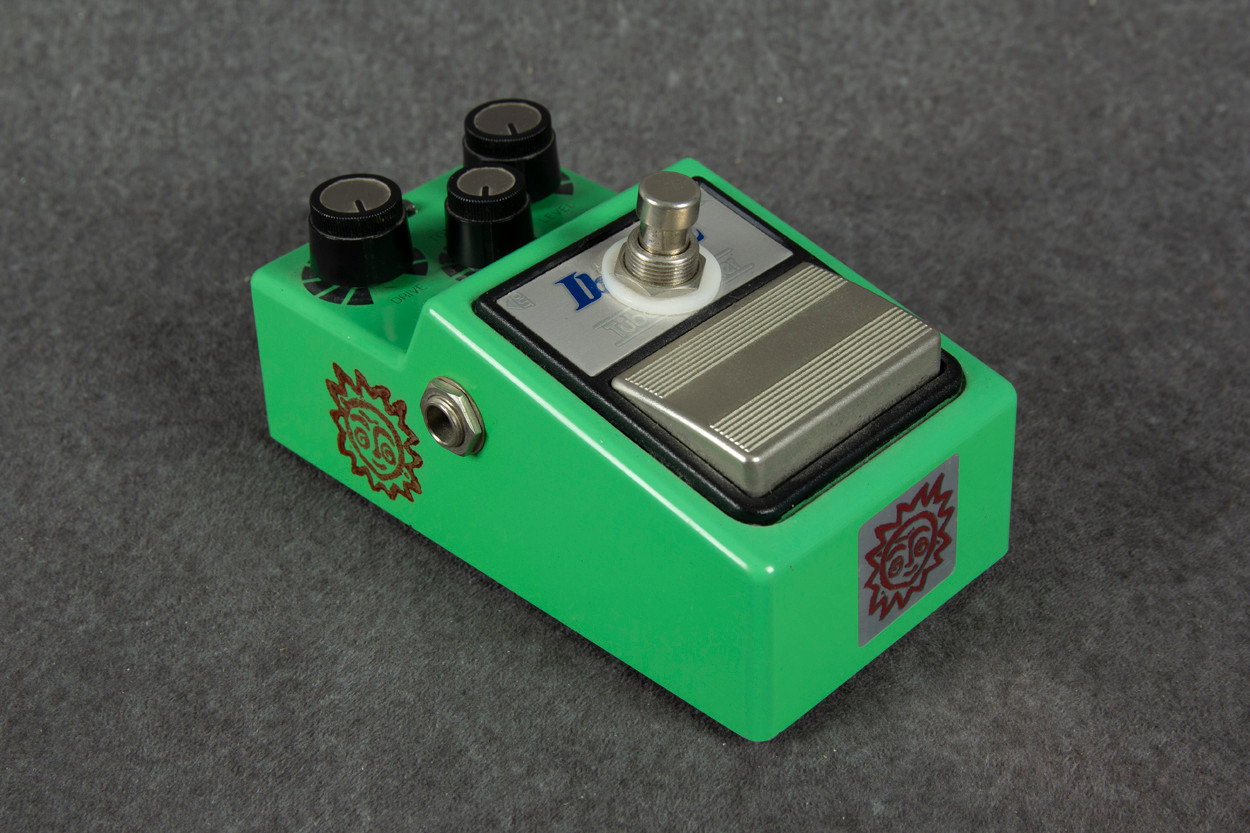 Ibanez TS9 Tube Screamer Overdrive with Analogman Silver Mod 2nd