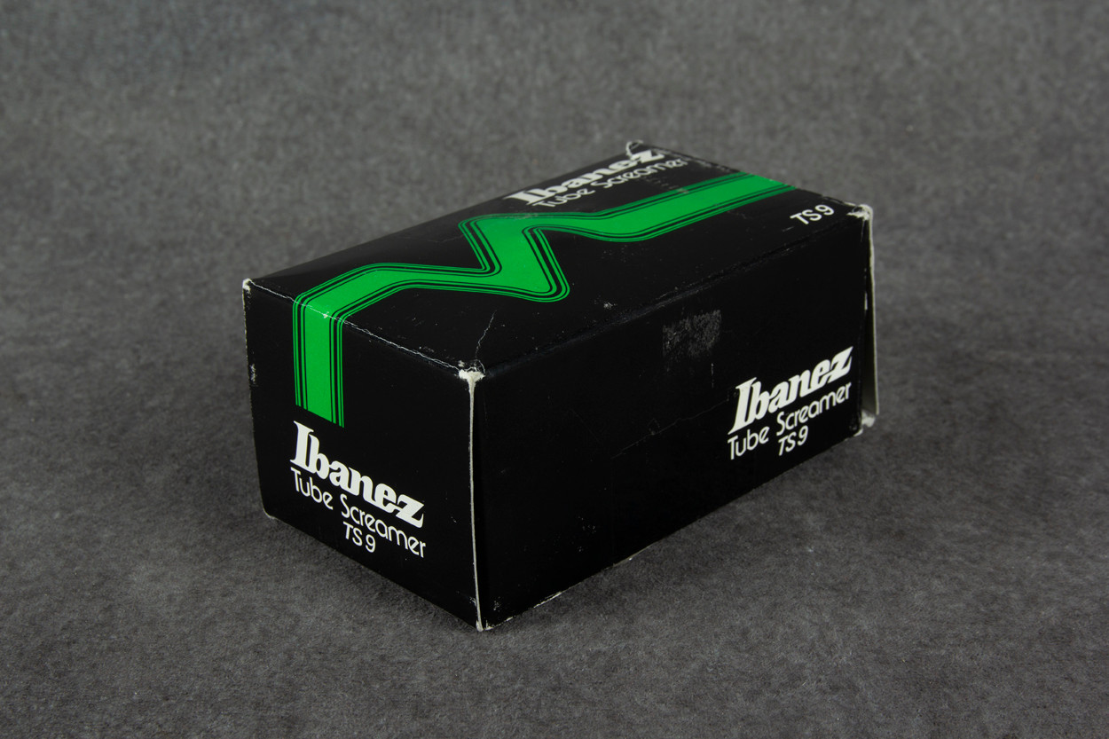 Ibanez TS9 Tube Screamer Overdrive with Analogman Silver Mod 2nd