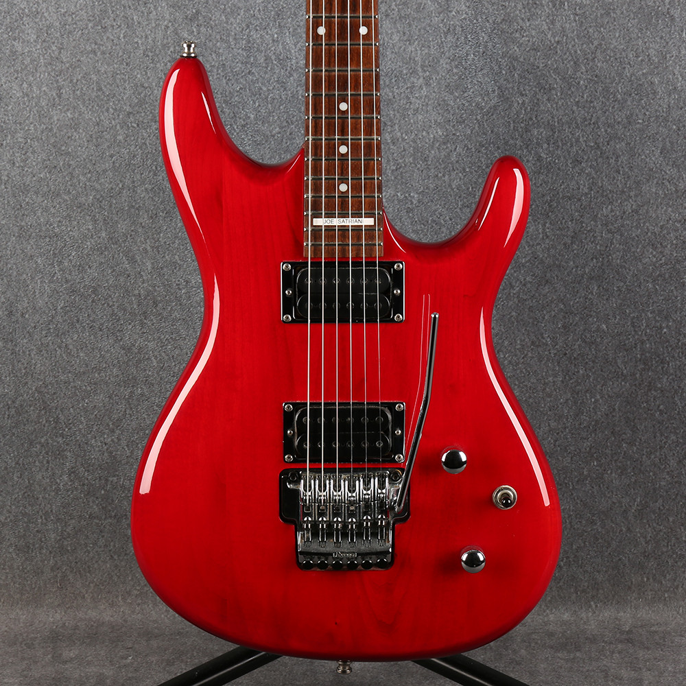 Ibanez Joe Satriani JS100-TR Transparent Red 2nd Hand | Rich Tone