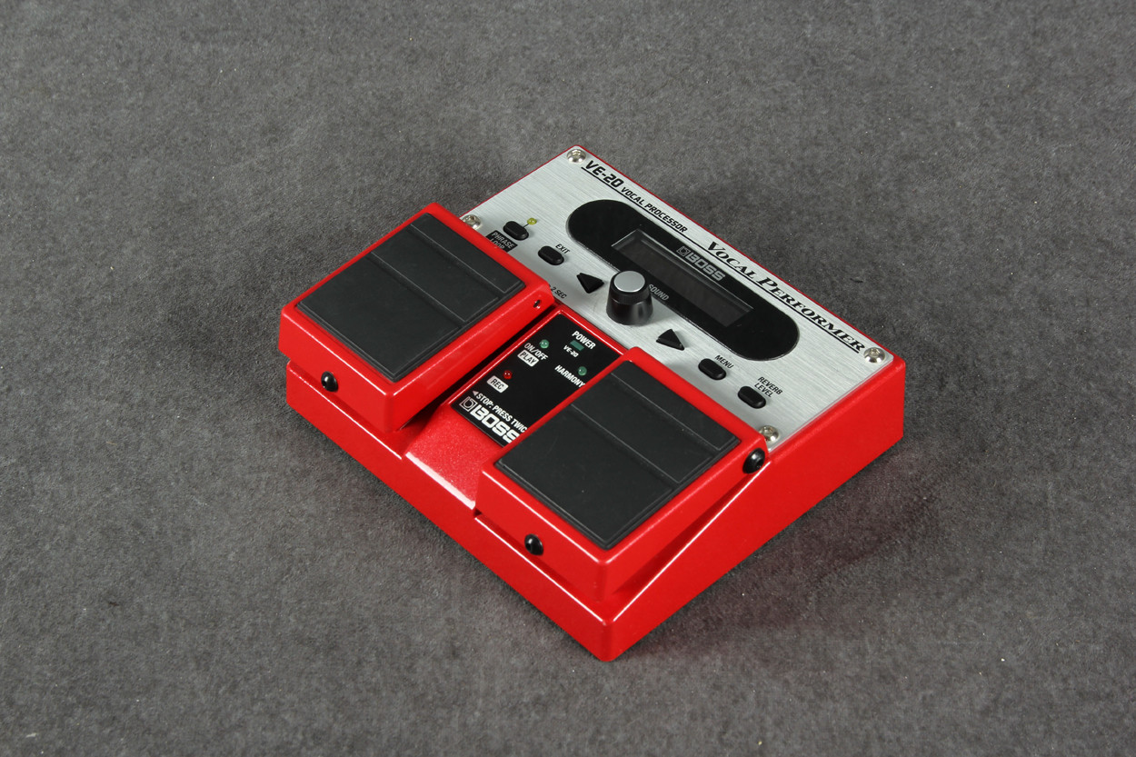Ve20 Boss VE-20 Vocal Performer Vocal Effects Processor 2nd Hand | Rich Tone ...