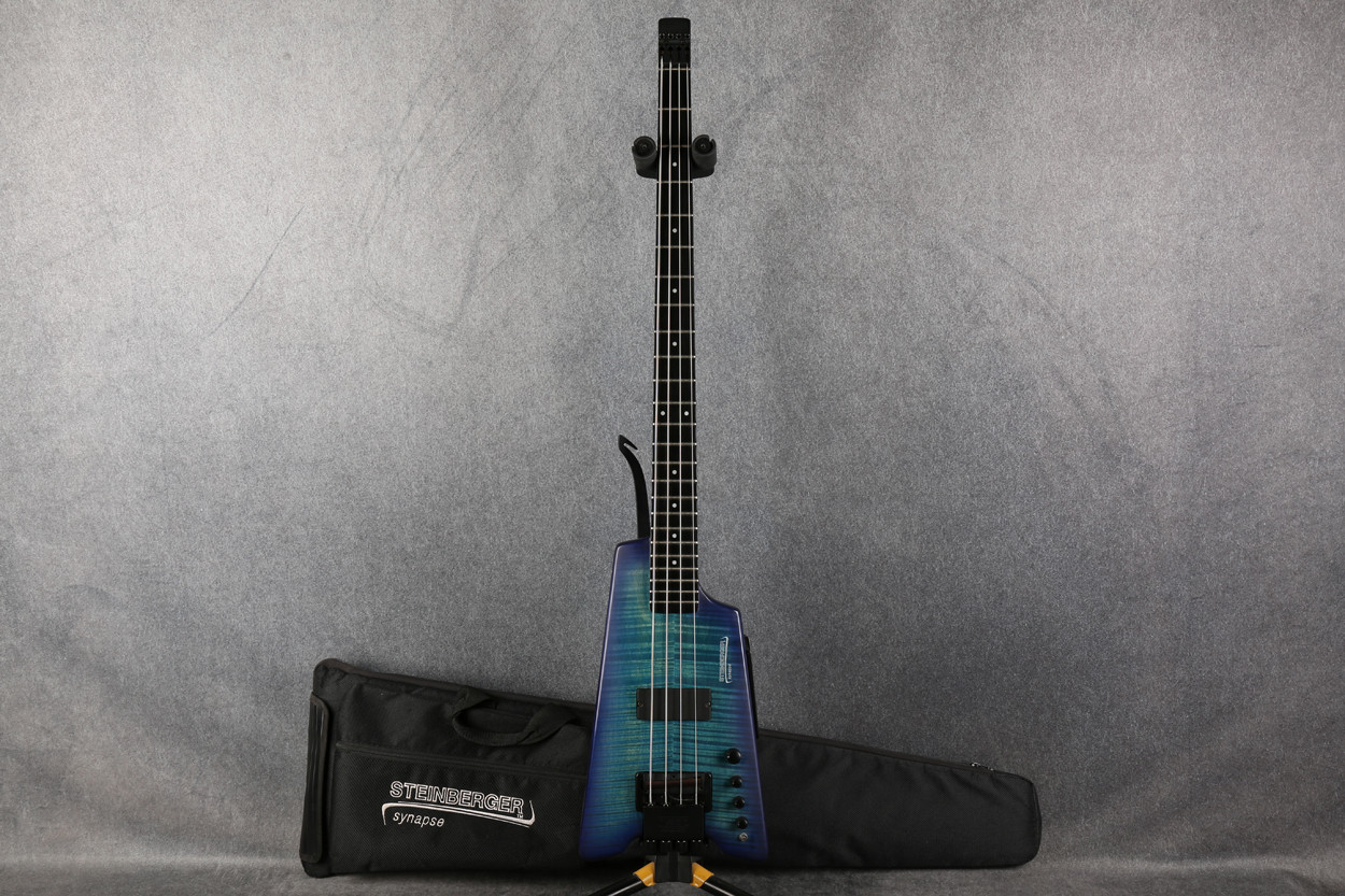 Steinberger Synapse XS-1FPA Custom Bass Trans Blue 2nd Hand | Rich