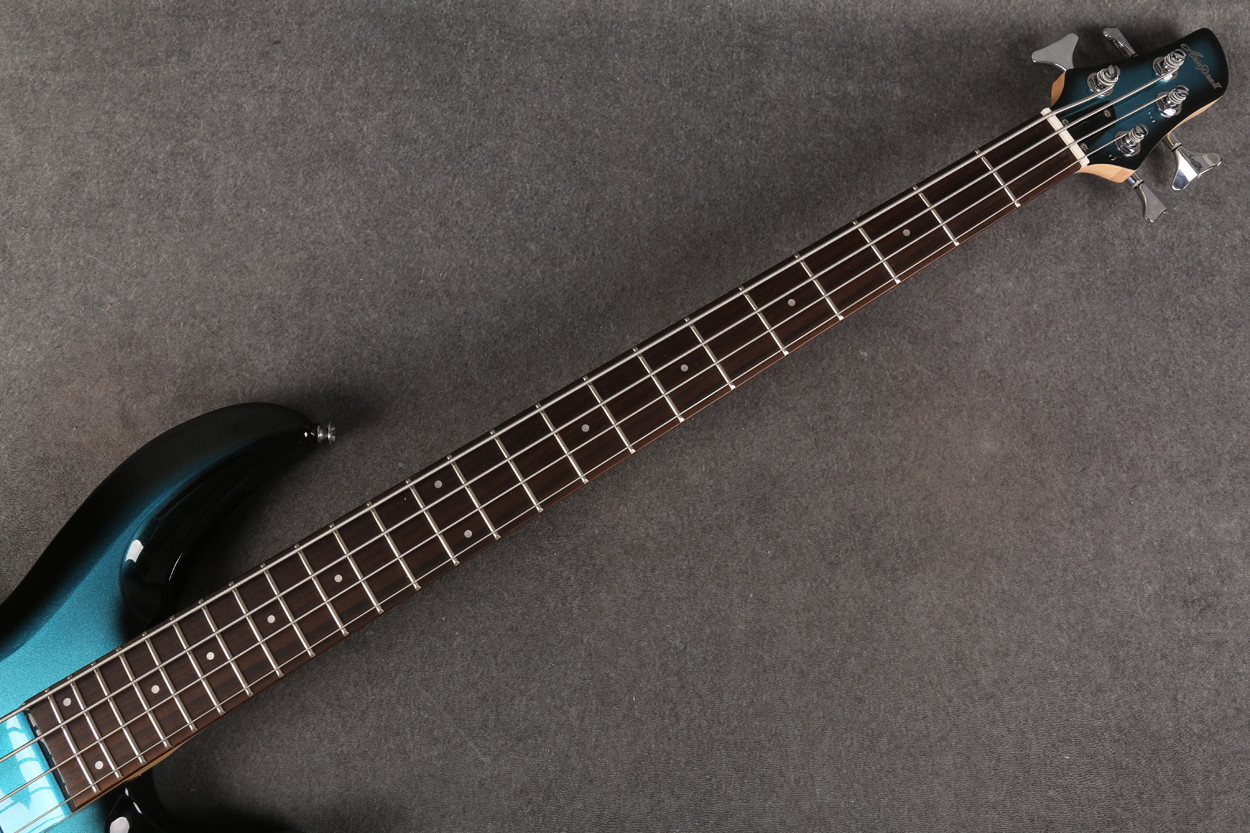 Aria Pro II IGB STD Bass Metallic Blue Shade 2nd Hand | Rich Tone
