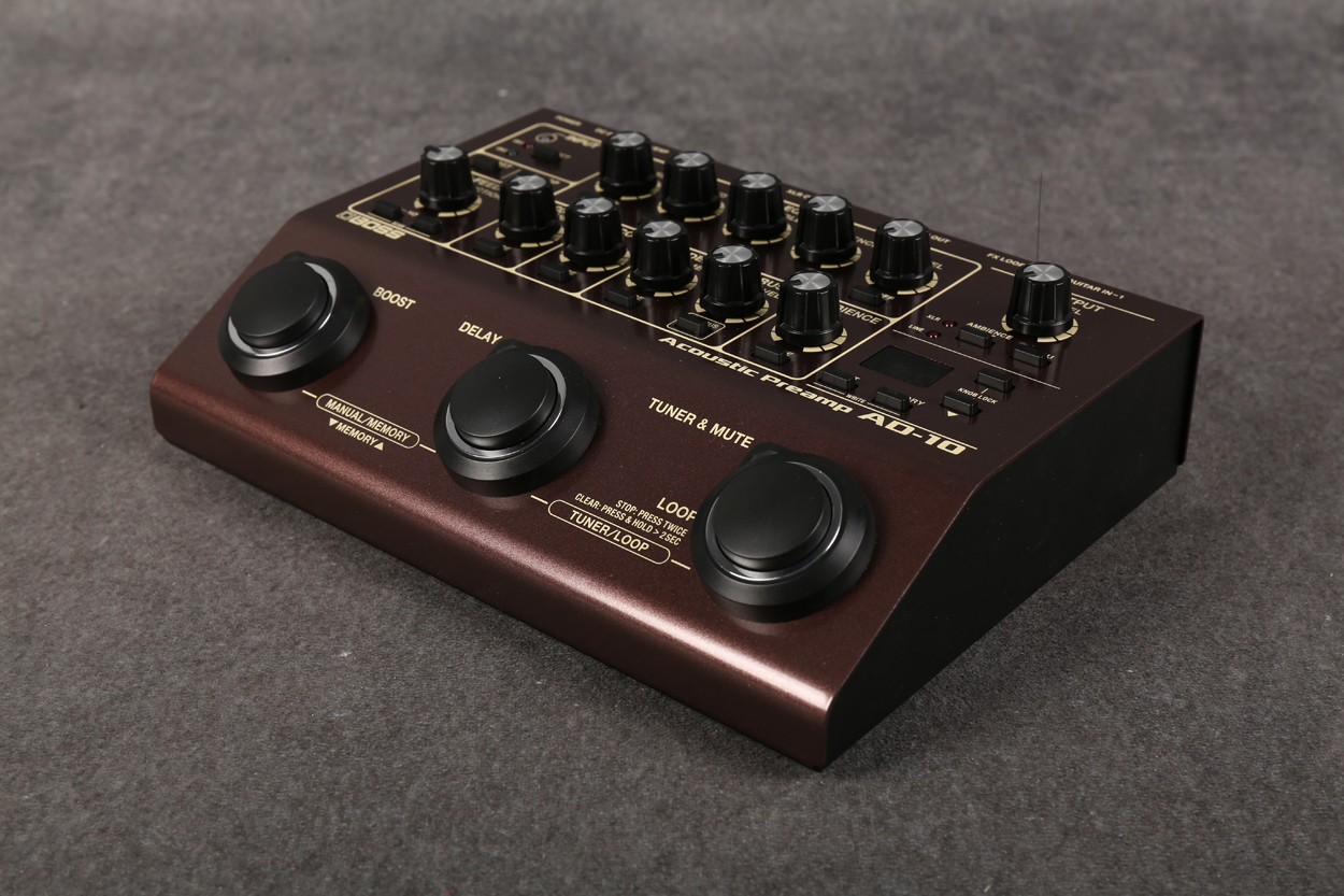 Boss AD-10 Acoustic Preamp Pedal 2nd Hand | Rich Tone Music