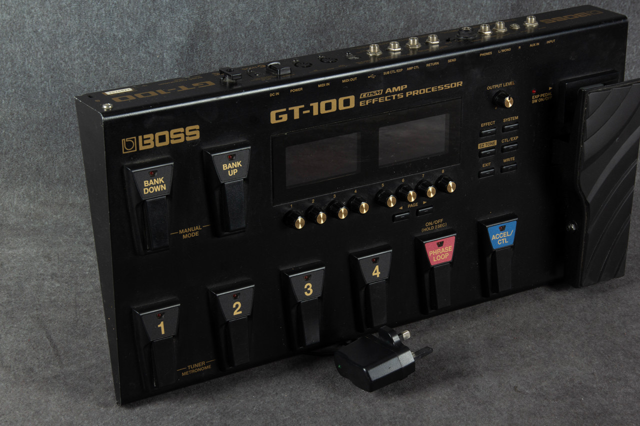Boss GT-100 COSM Amp Effects Processor PSU 2nd Hand | Rich Tone Music