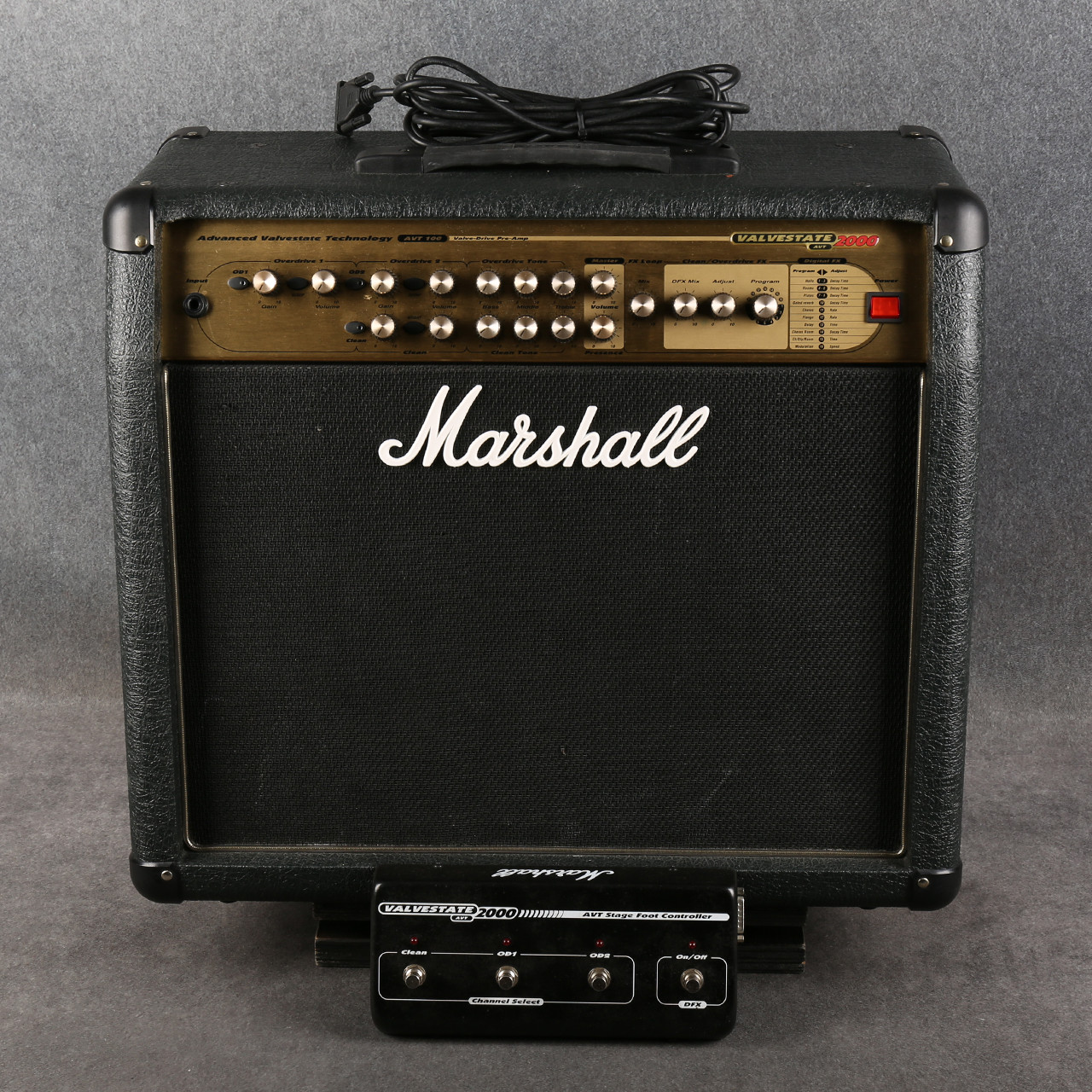 Marshall Valvestate 2000 AVT100 Footswitch 2nd Hand | Rich Tone Music